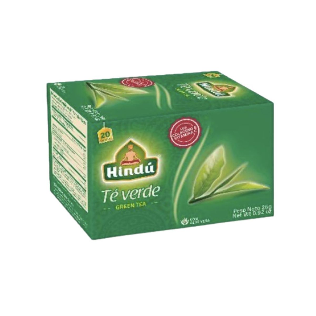 10X Té Verde Hindú x 20 Und