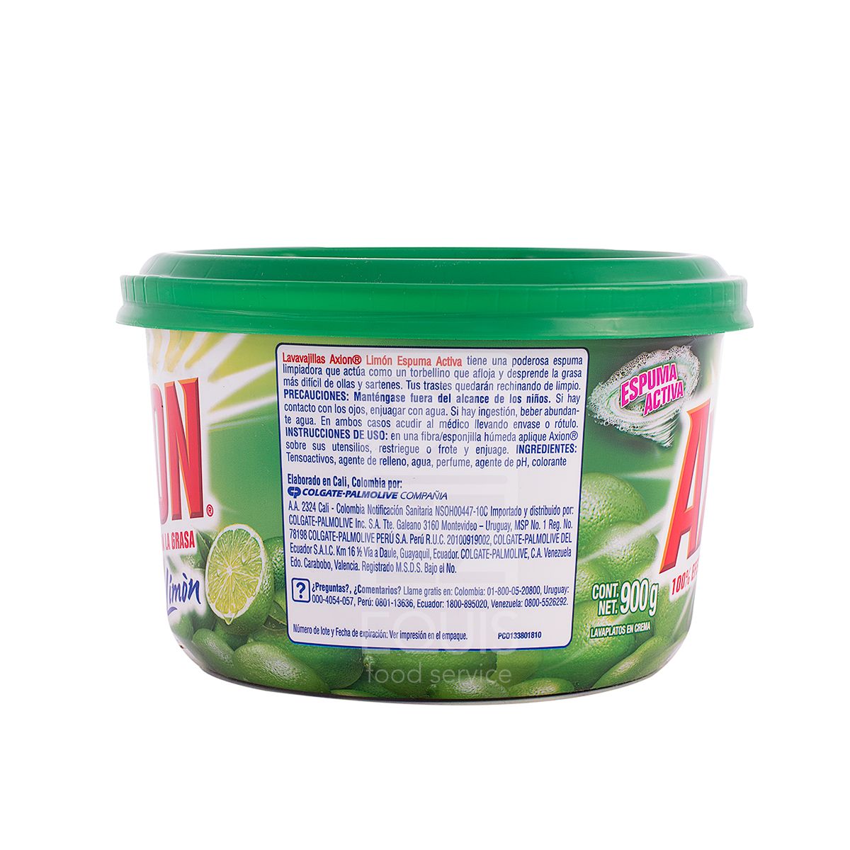 10X Lavaplatos Crema Limón Axión x 850 Gr Und