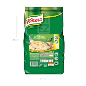 Crema Champiñones Knorr x 800 Gr Bolsa - Bolsa