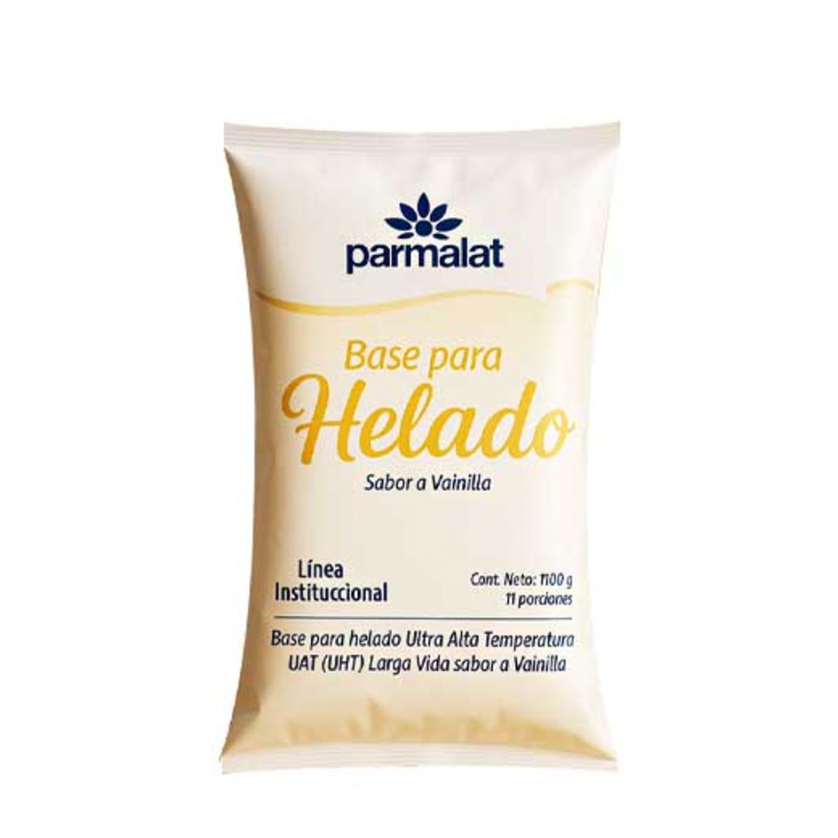 10X Base Helado UHT Parmalat Vainilla x 1100 Ml