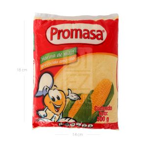 Harina De Maíz Promasa Amarilla x 500 Gr Bolsa - Bolsa