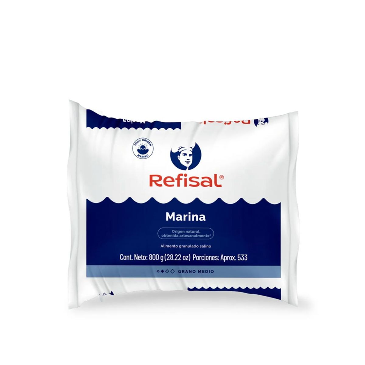 10X Sal Marina Refisal x 800 Gr Bolsa