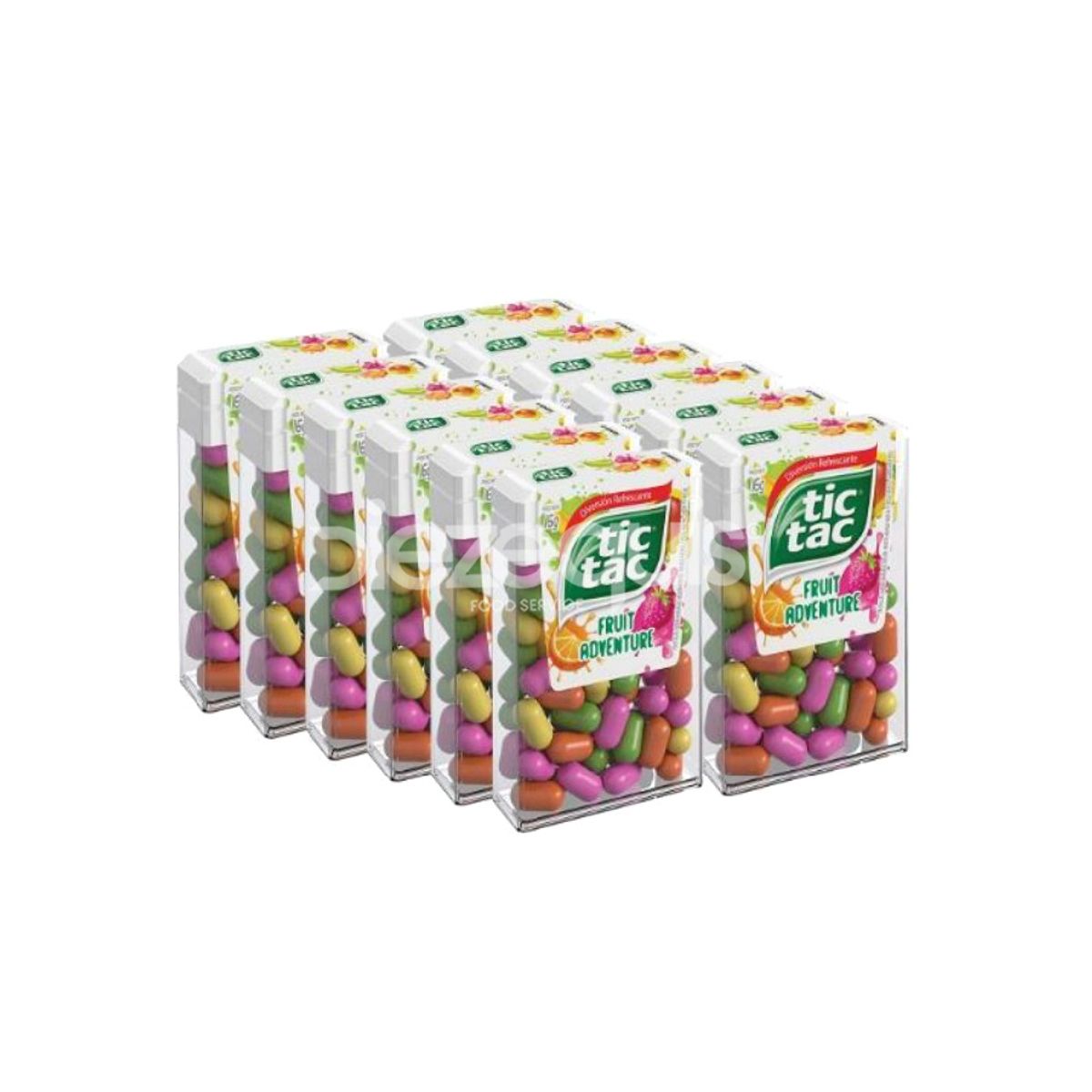 10X Tic Tac Fruit Aventure Display x 12 Und