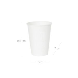 Vaso Ecológico Bebidas Calientes Envases Puros 9 Oz x 50 und Paquete - Paquete