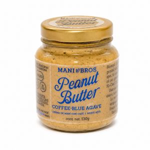 Mantequilla de Maní Con Café y Agave Azul Mani Bros x 130 Gr - Unidad