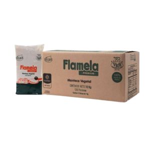Manteca Vegetal Flamela x 1 Kl - Unidad