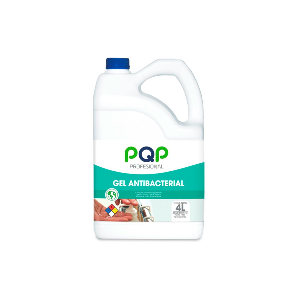 10X Gel Antibacterial PQP x 4000 Ml Pet