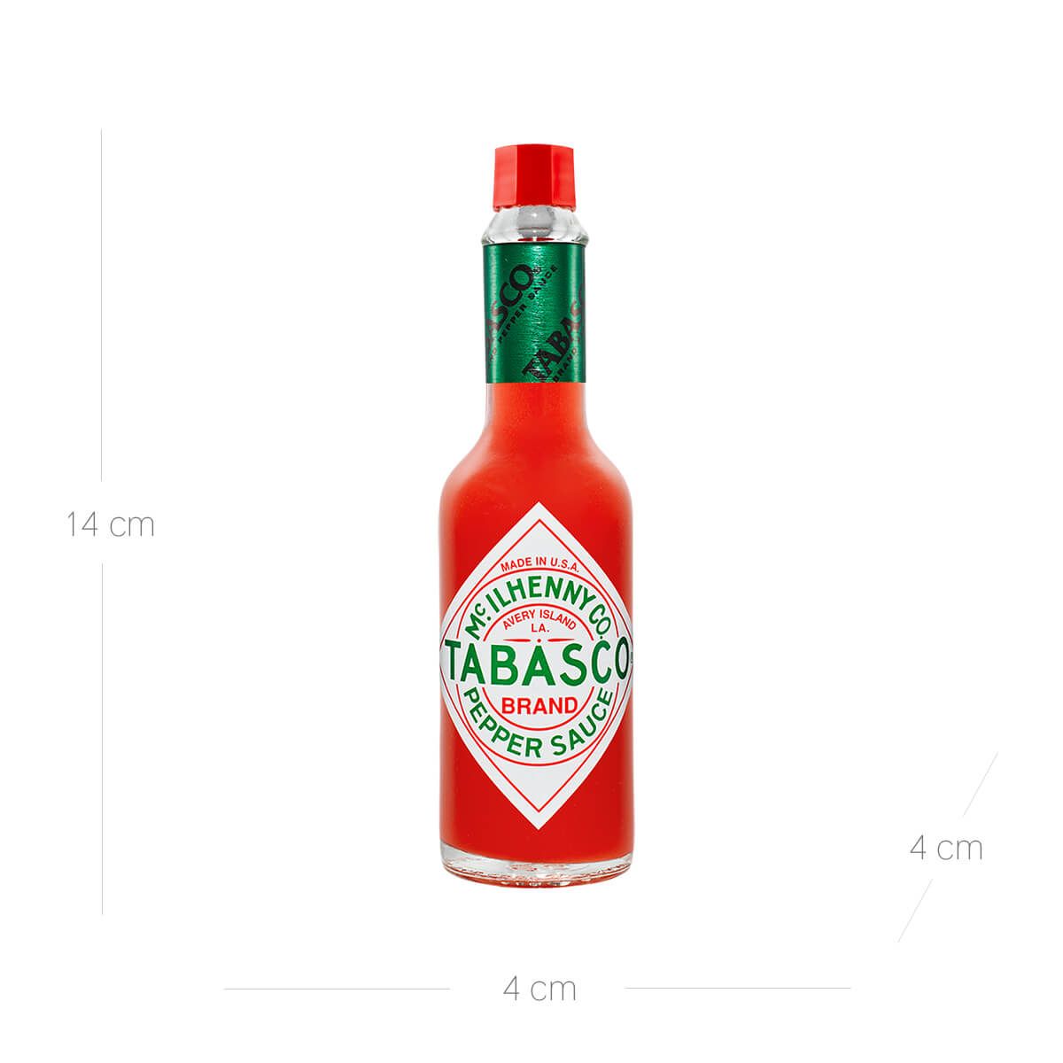 10X Salsa Ají Tabasco Brand ORIGINAL Frasco x 60 Gr Vidrio