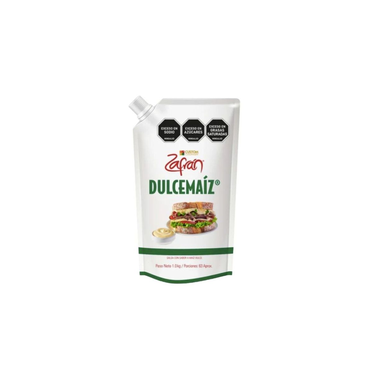 10X Salsa Dulce Maíz Zafrán x 1000 Gr Doy Pack