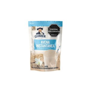 Avena Instantanea Vainilla Quaker x 300 Gr x 24 Und - Bolsa