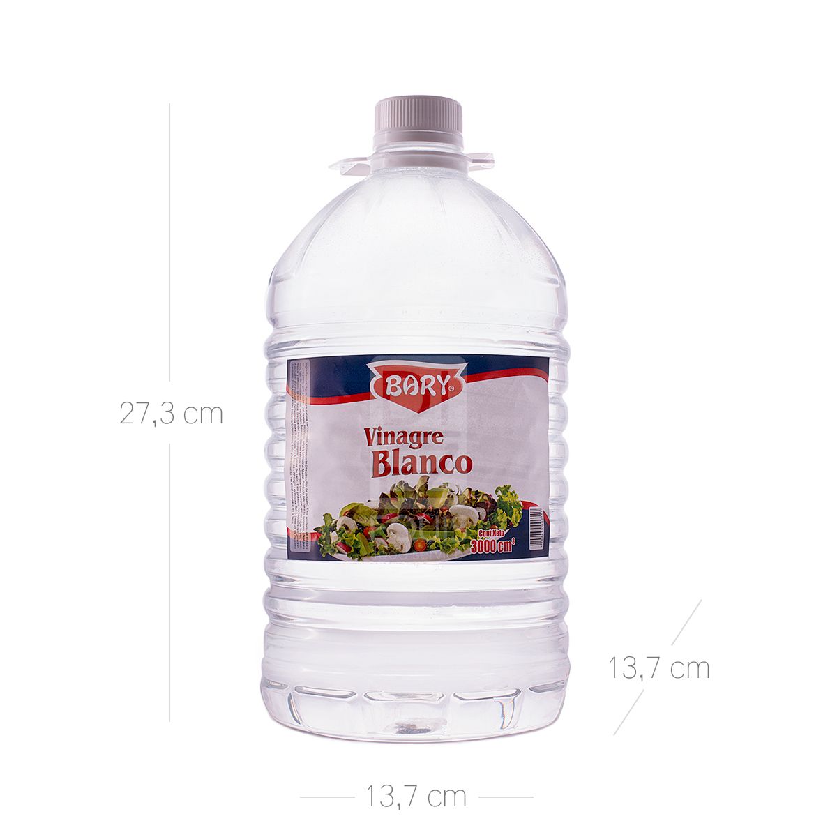 10X Vinagre Blanco Bary Galón x 3000 Ml Pet