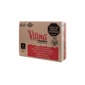 Margarina Industrial Vitina Hojaldre x 2000 Gr - Unidad