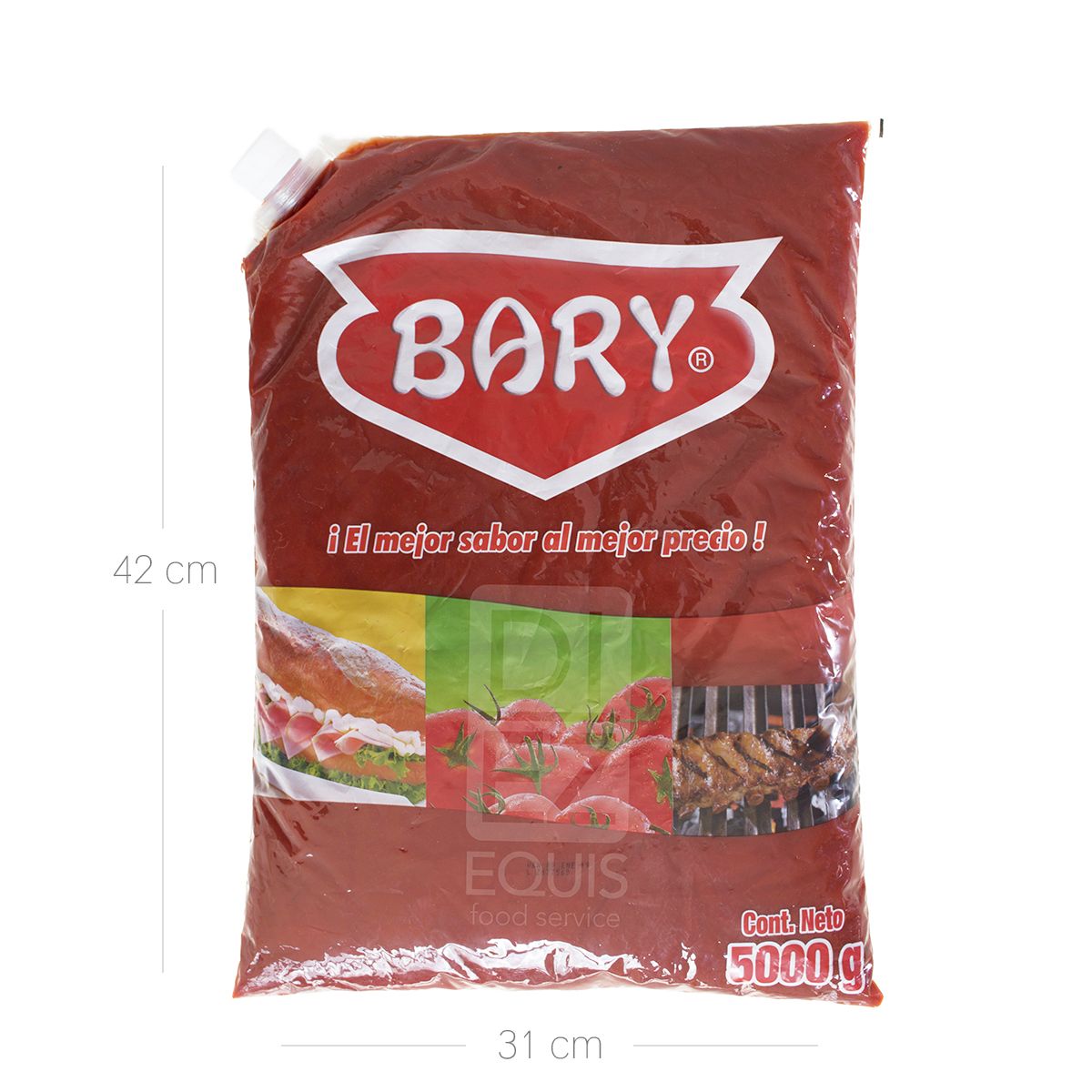 10X Pasta Tomate Bary x 5000 Gr Bolsa