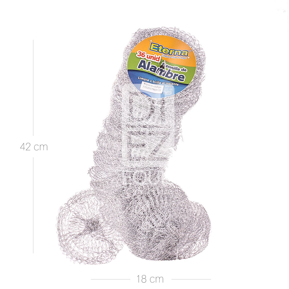 10X Esponjilla Alambre Et x 36 Und