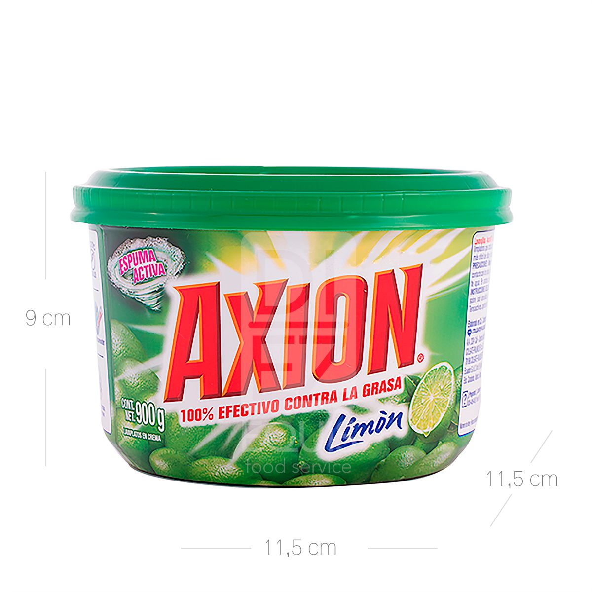 10X Lavaplatos Crema Limón Axión x 850 Gr Und