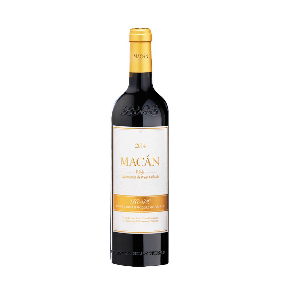 10X Vino Tinto Vega Sicilia Macán Denominación De Origen Rioja España x 750 Ml