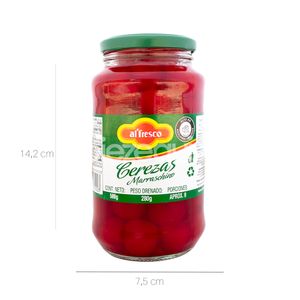 Cereza Marrasquino Alfresco x 500 G Vidrio - Unidad