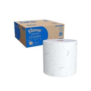 Toalla Mano Rollo Blanca Supreme Kleenex 0348 x 80 Mts x 6 Rollos - Caja