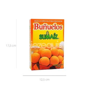 Mezcla Buñuelos Sumaíz x 350 Gr Cajita - Caja