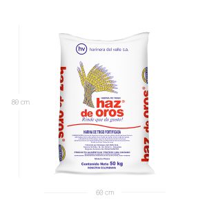 Harina de Trigo Tradicional Haz de Oros Saco x 50 Kg - Bulto