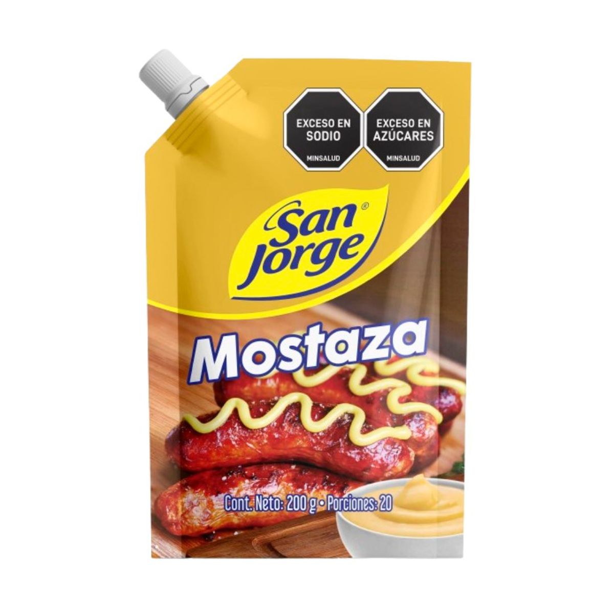 10X Mostaza San Jorge Doy Pack x 200 Gr