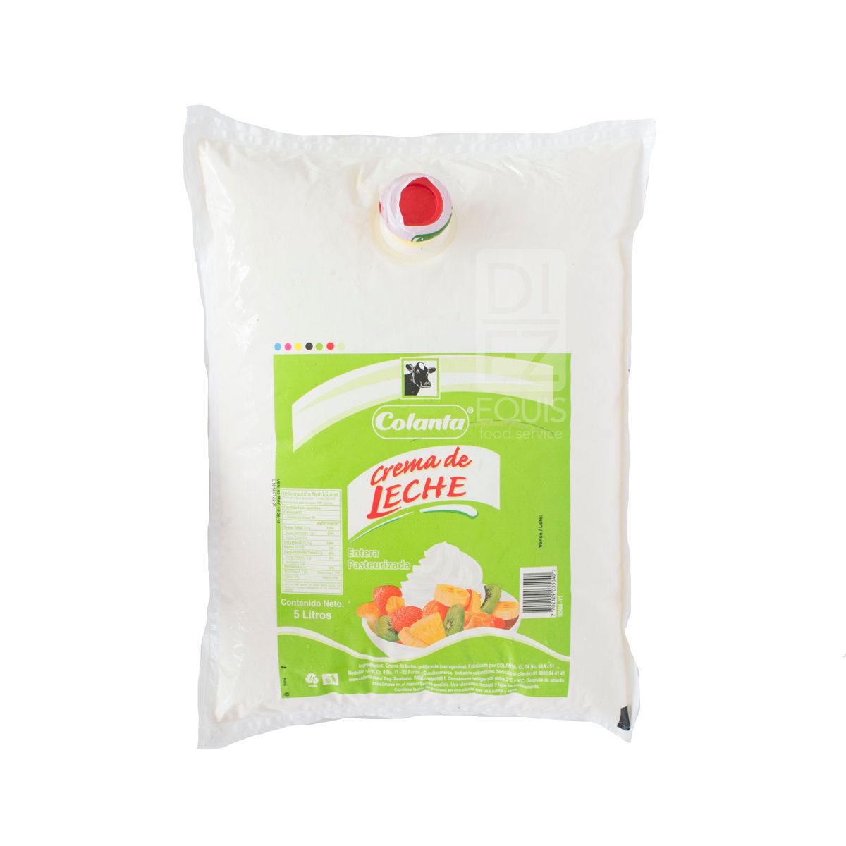 10X Crema de Leche Colanta x 4,800 Gr Caja