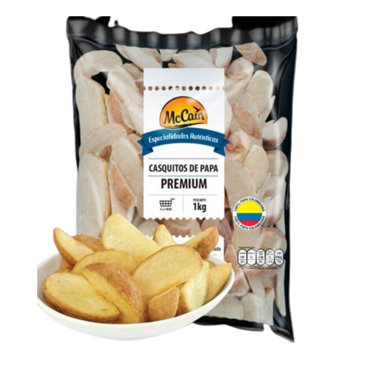 10X Papa Casco Premium McCain Bolsa x 1 Kg