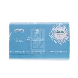 Toalla Mano Doblada Z Blanco Kleenex Supreme 8378 (0934) x 150 Und x 18 Paq - Caja