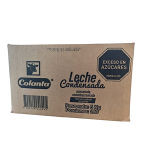 Leche Condensada Semidescremada Colanta x 5 Kg Bolsa - Unidad