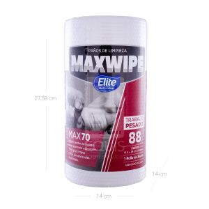 Limpión Multiusos X70 Blanco Maxwipe 40959 (15014) x 88 Paños Rollo - Unidad