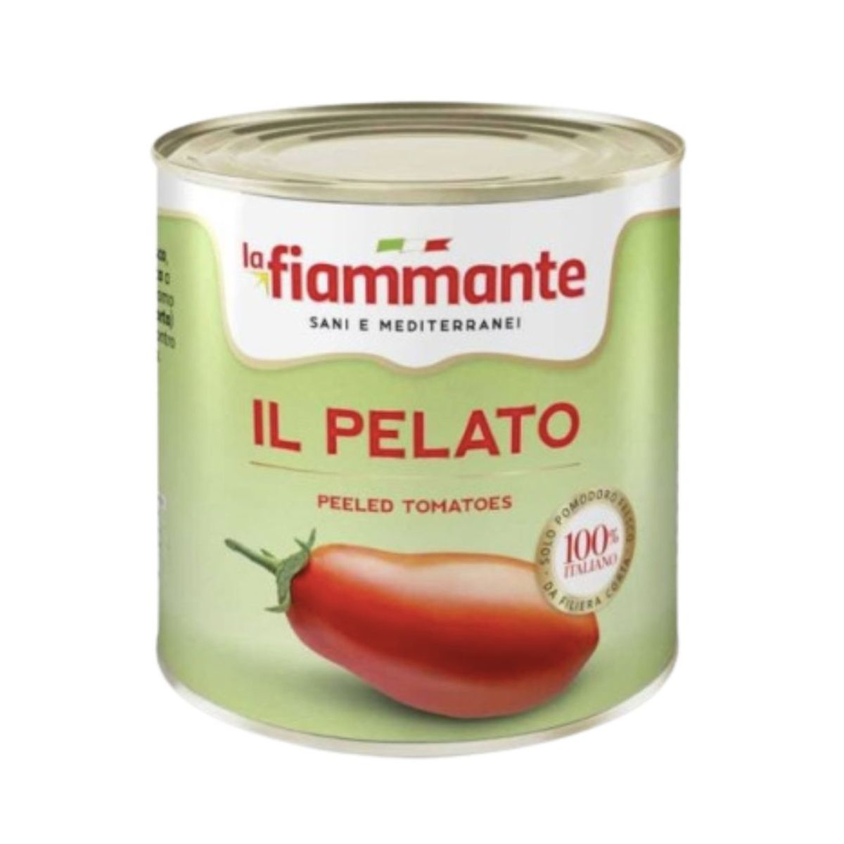 10X Tomate Entero Pelado La Fiammante x 2500 Gr Lata