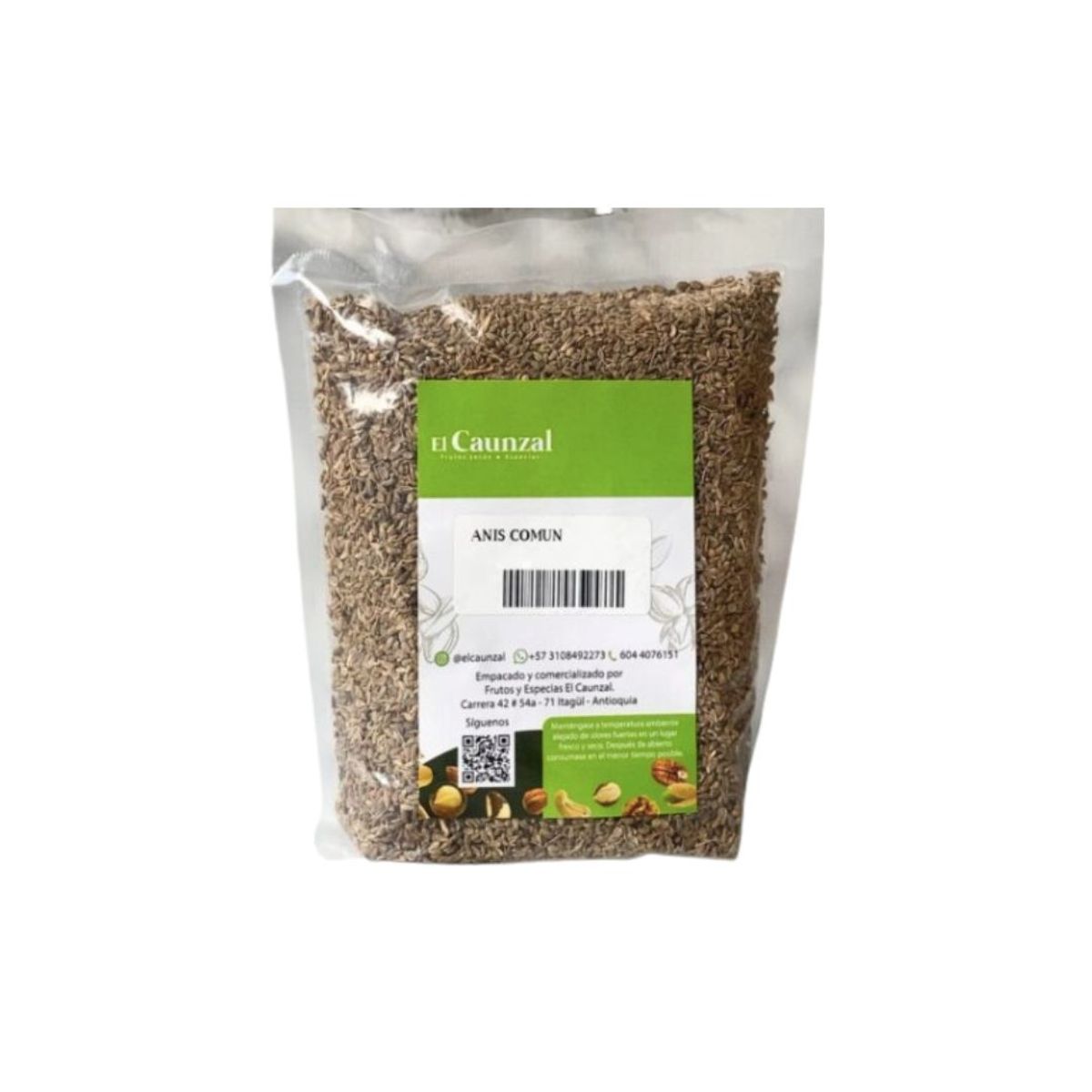 10X Anis En Grano El Caunzal x 500 Gr