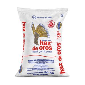 Harina de Trigo SM Haz de Oros Saco x 50 Kg - Bulto
