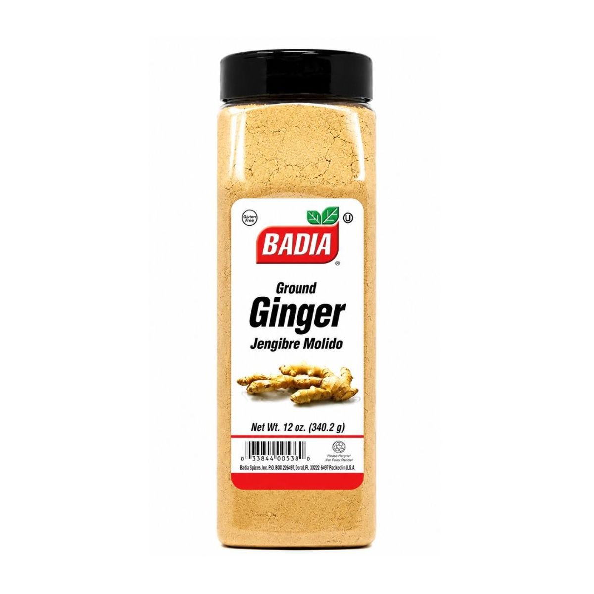 10X Jengibre Molido Badia x 340,2 Gr