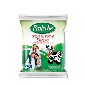 Leche En Polvo Entera Proleche x 380 Gr Bolsa - Bolsa