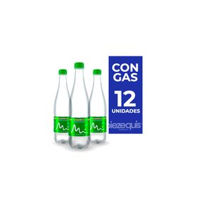 Agua Manantial Con Gas x 600 Ml x 12 Und Pet - Caja