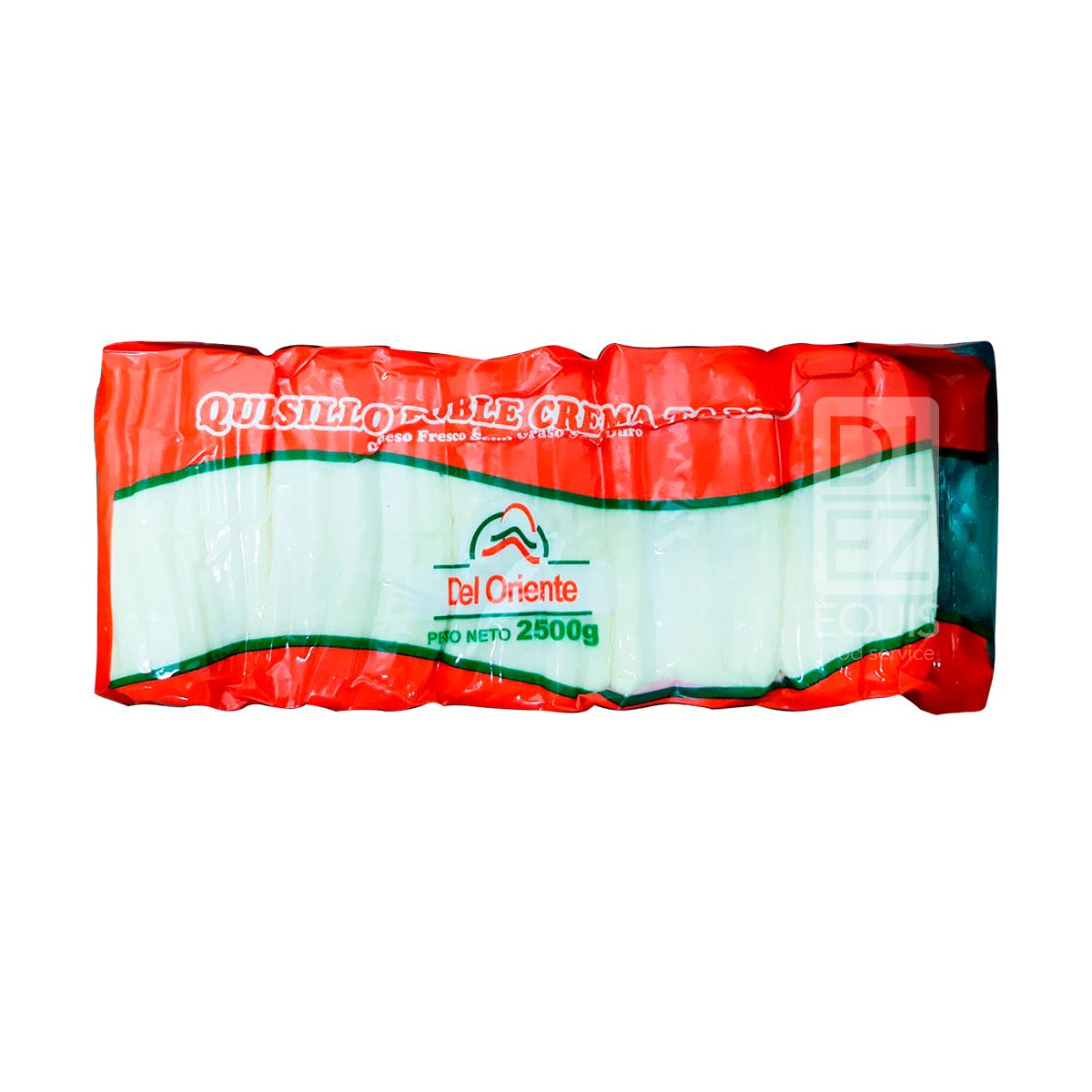 10X Quesillo Doble Crema Del Oriente x 2500 Gr Bloque