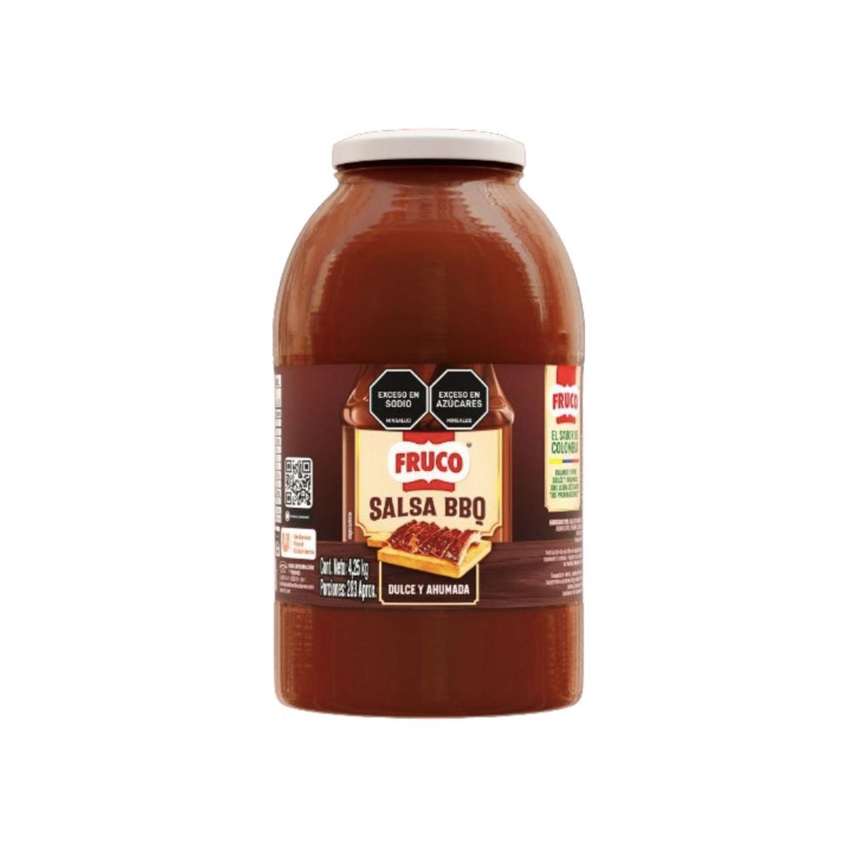 10X Salsa BBQ Fruco Galón x 4250 Gr Pet