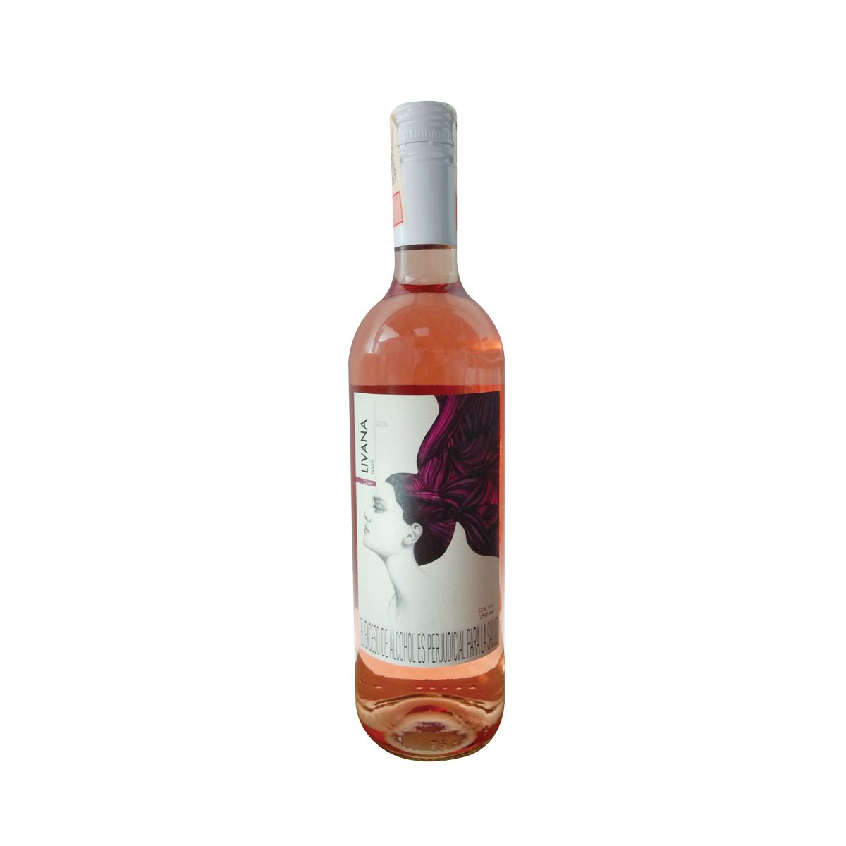 10X Vino Rosado Livana Rose Chileno x 187 Ml