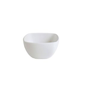 Bowl Cuadrado De Porcelana 445 CC Corona Actualite Blanco x 1 Und - Unidad
