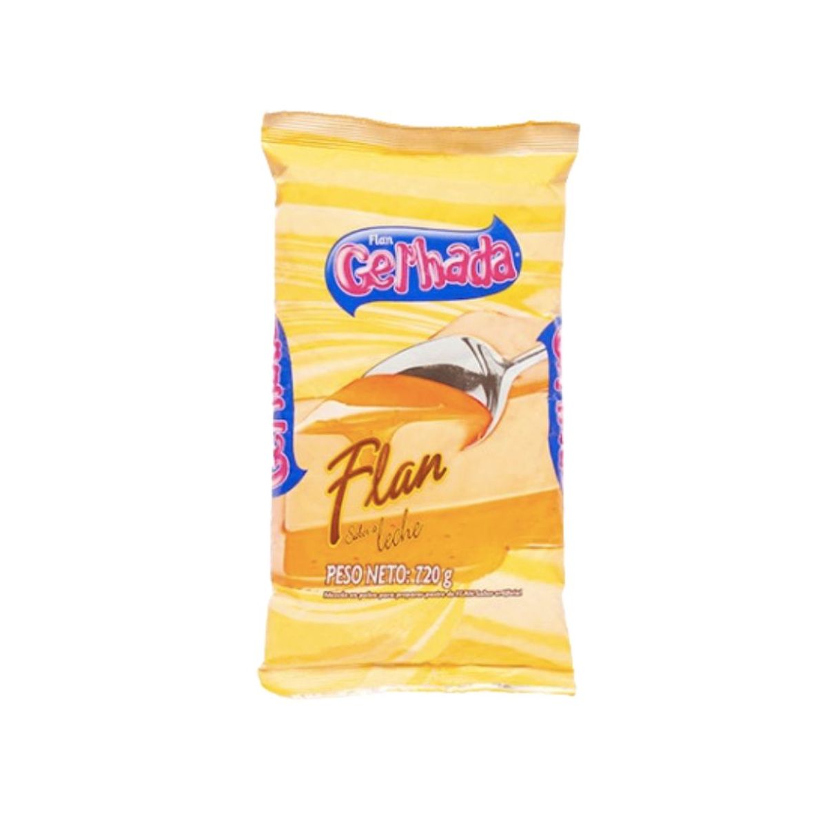 10X Flan Leche Gel Hada x 720 Gr