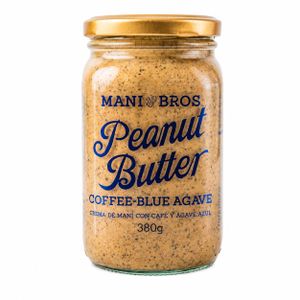Mantequilla de Maní Con Café y Agave Azul Mani Bros x 380 Gr - Unidad