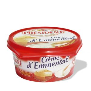 Crema de Queso Emmental Président  x 125 Gr - Unidad
