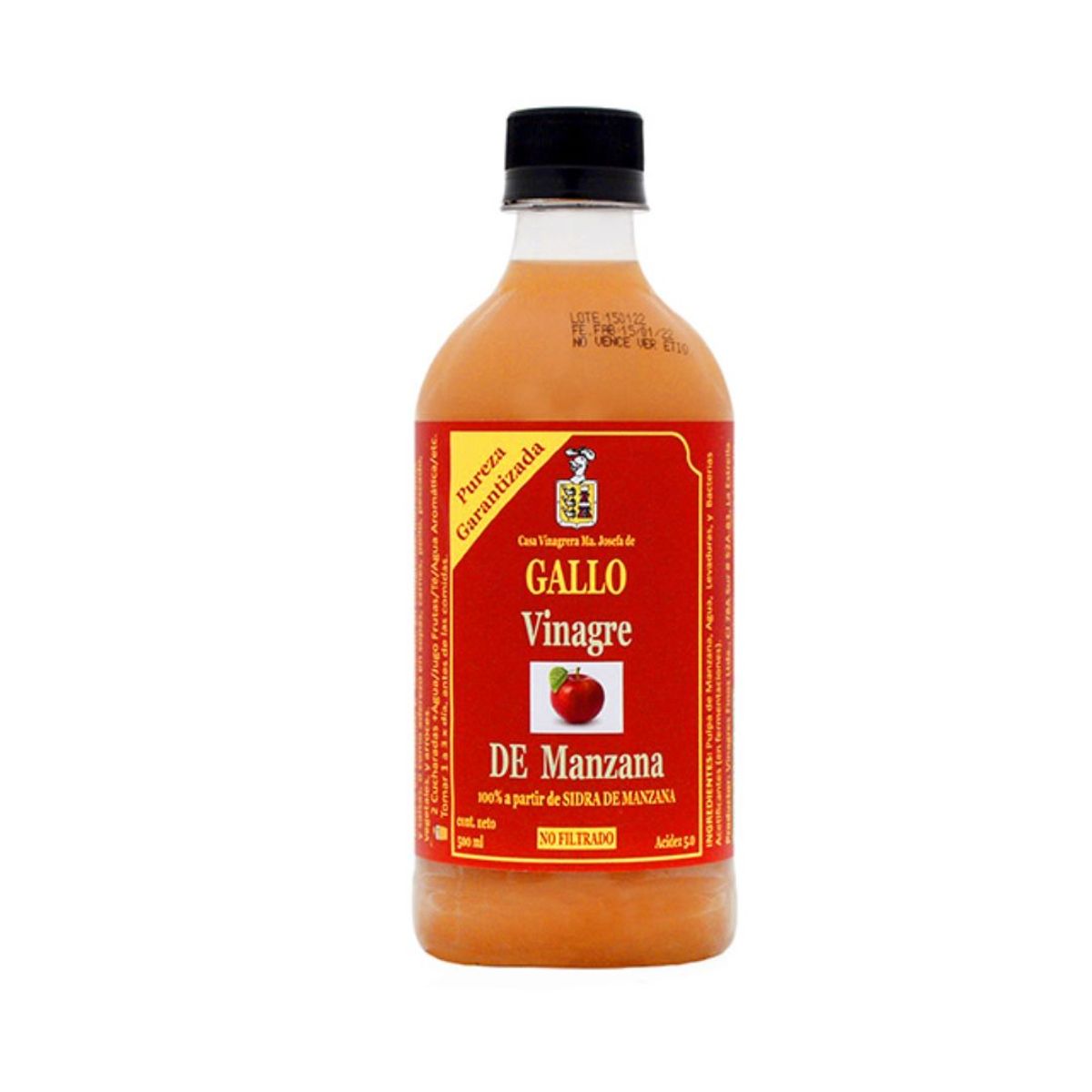 10X Vinagre De Manzana Gallo x 500 Ml