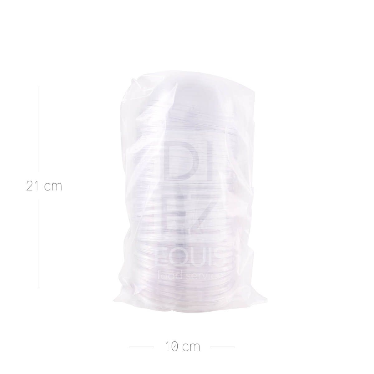 10X Tapa Domo Sin Perforación Para Vaso Gold PP 9 Oz 12 Oz 14 Oz 16 Oz 22 Oz x 50 Unidad x Paquete