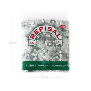 Sal Sobre Refisal 1 Gr x 500 Und - Bolsa