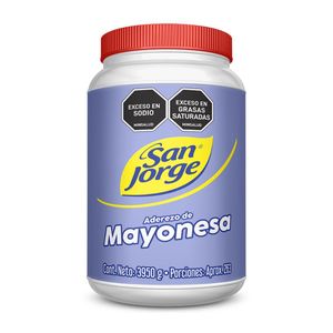 Aderezo Mayonesa San Jorge Galon x 3950 G Pet - Unidad