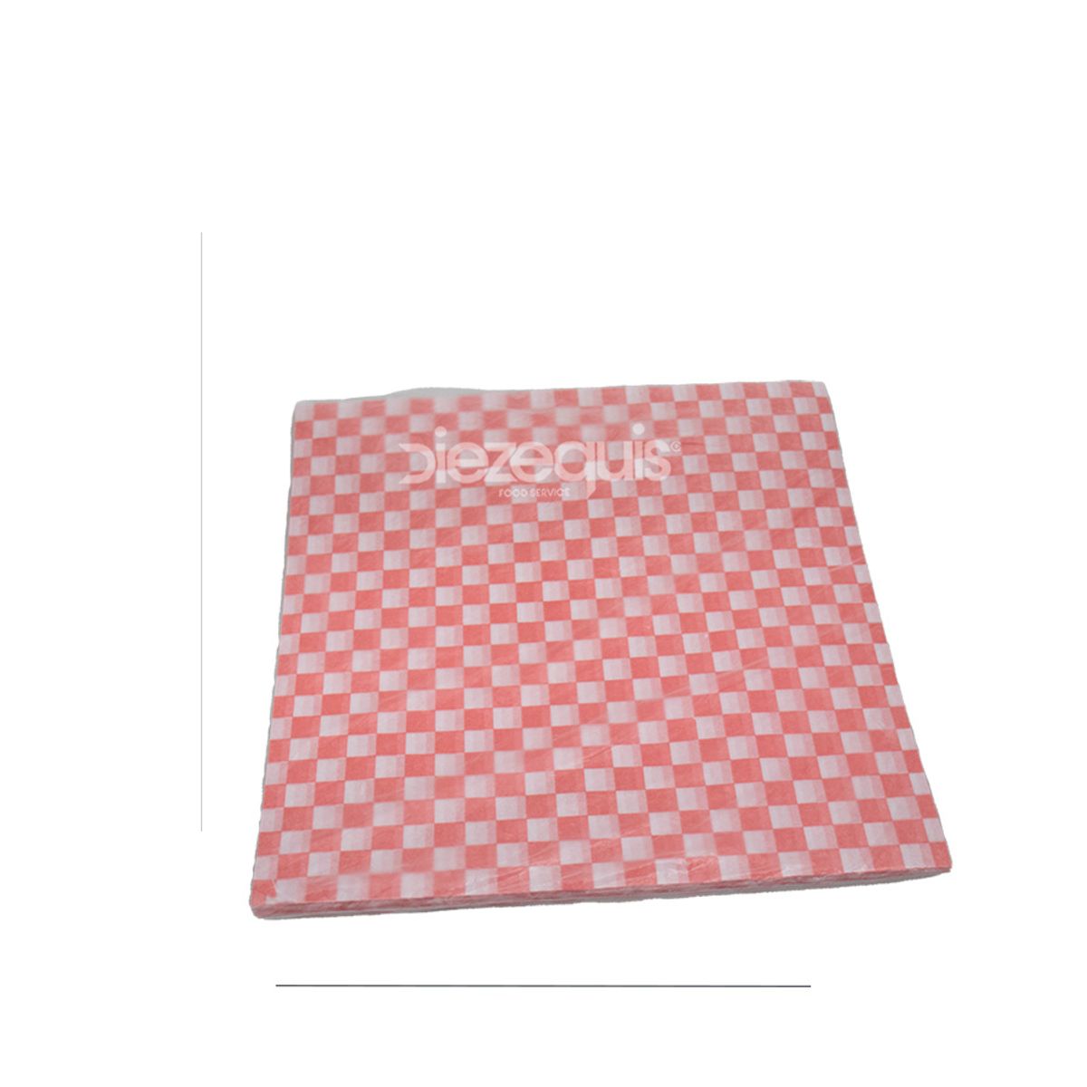 10X Hojas Parafinadas Impresas Cuadros 30 x 30 x 100 Und