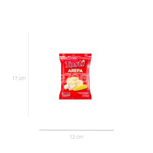 Snack Tosti Arepa Yupi x 28 Gr x 12 Unds - Paquete