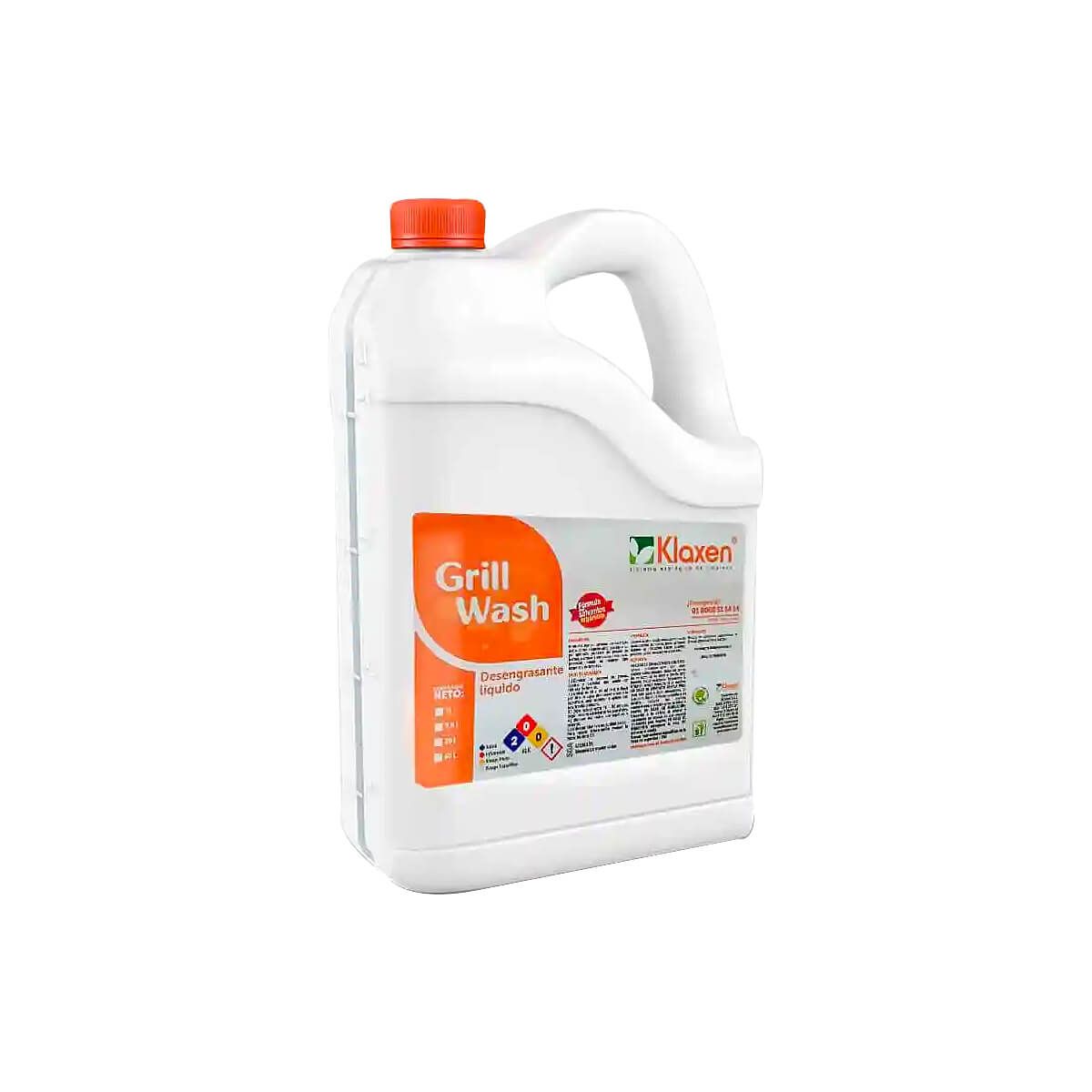 10X Desengrasante para Hornos y Parrillas Grill Wash QEH x 4000 Ml
